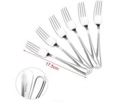 Maxia Market - Cubiertos accesorios para cocina, cuchillo para carne, fruta, de mesa, pescado, cuchara de postre, sopa, tenedor, espatula para tarta, acero inoxidable INOX - Colección ELEGANCE