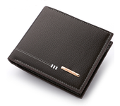 Cartera Verde con Cremallera para Hombre
