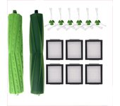 Hepa Filter Side Brush For iRobot Roomba I7 I7+ I6 I8 I3 E5 E7 E&I Series Vacuums Cleaner Dust Bag Replacement Parts