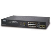 PLANET FGSD-1008HPS switch Fast Ethernet (10/100) Energía sobre Ethernet (PoE) 1U Negro