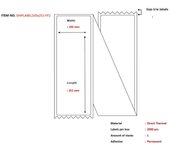 Capture SHIPLABEL105X251-FF2 etiqueta de impresora
