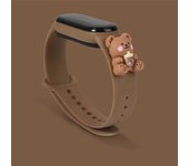 Cute 3D Cat's Paw Silicone Strap For Xiaomi Mi Band 7 6 5 4 3  Bracelet Sports Watch Wristband For Miband 7 6 5 4 3 Belt Correa