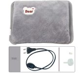 Electric Hot Water Bag Soft Winter Hand Warmer Reusable Hot Water Bottle EU Plug Rechargeable Warm Hand Pocket