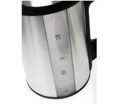 Adler ADLER AD-1216 Hervidor De Agua Eléctrico de Acero Inoxidable 1,7 Litros - Resistencia Oculta - Iluminado - Filtro Anti Cal - Base 360º - 2200W - Calentadores