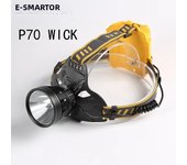 Long Shot Outdoor Headlamp with P50/P70 LED Cree  Super Bright Headlight with Three 18650 Batteries Better for Camping  Fishing