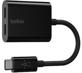 Belkin Adaptador USB-C a 2xusb-c Negro | Carga y Audio Simplificado