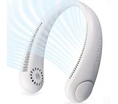 Ventilador portátil sin aspas, carga USB, refrigeración de verano, cómodo, engranaje ajustable, ligero para acampar, senderismo y Pesca