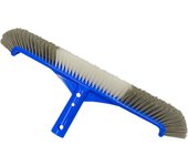 17inch Heavy Duty Pool Brush Head with Curved Ends Cleaning Brush Head for Cleaning Inground Pool Tiles Walls Floor Steps