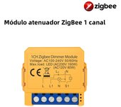 AVATTO Tuya Smart Dimmer Switch Module,ZigBee DIY Breaker 1/2 Way Control Dimmable Light Switch Works With Alexa Google Home