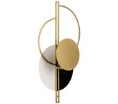 Adda Home Aplique Pared Laton Tanami 30x10x56 Cm - Diseño Elegante y Duradero para Iluminación Suave