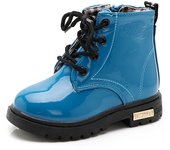2022 New Winter Children Shoes PU Leather Waterproof Plush Boots Kids Snow Boots Brand Girls Boys Casual Boots Fashion Sneakers