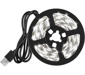 5M USB Led Strip Lights Aesthetic Room Decor Christmas Decoration Bedroom Closets Kitchen TV Ambient Ring Light Neon Wall Lamps