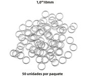 50-200pcs/Lot 3-10mm Stainless Steel Gold Open Jump Rings Split Rings Connector for Jewelry Making Accessories Findings Supplies