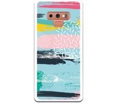 Funda compatible con Samsung Galaxy Note 9 - colores geométricos