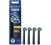 Oral B Cabezal de Repuesto Para Cepiillo Dental Pro Cross Action Negro pack 4 o 2 Unidades