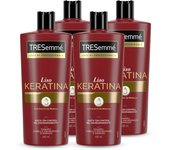 TRESemmé Champú Liso Keratina 685ml - Pack de 4