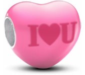 Charm Pandora Corazón Mensaje Oculto que Cambia de Color