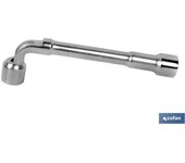 Llave de pipa ab. pulido espejo m-12