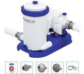 Bestway Bomba de filtro de piscina Flowclear Skimatic 9463 L/h