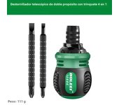 High quality ratchet screwdriver set with multifunctional adjustable inner cross shaped triangular plum blossom shaped screwdriv