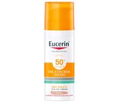 EUCERIN SUN GEL CREMA COLOR MEDIO OIL DRY TOUCH FPS 50+ 50 ML PK