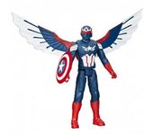 FIGURA DELUXE CAPITÁN AMÉRICA TITAN HERO F9301 HASBRO