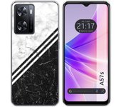 Funda Silicona para Oppo A57s diseño Mármol 01 Dibujos