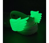 1Pair Fashion Angel Wings shoe DIY decoration For sandals Charms Design DIY All-match Shoe Accessories Men/Women shoe Decoration