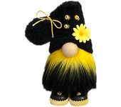 Sunflowers Gnome Bee Elf Plush Doll Faceless Nisse Swedish Dwarf Tomte Decorations Ornaments for Home Garden Decoration