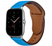 20mm/22mm Leather band For Amazfit GTS/4/2/2e/GTS2 Mini/GTR 3/Pro/47mm/GTR2/2e/stratos 2 Sport Watch Bracelet Amazfit bip strap