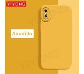 For iPhoneX Case YIYONG Original Liquid Silicone Soft Cover For iPhone X S XR XS Max 10 iPhone10 iPhoneXR iPhoneXS Phone Cases