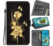 Stand Flip Wallet Case For Motorola Moto E20 E30 E40 E7I POWER E6 PLAY E7 PLUS E22I E13 E6 PLUS Cartoon Magnetic Book Cover