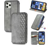 Funda Flip De Piel para iPhone X XS Max 6 7 8 Plus 6s SE Cartera Bolsillo para Tarjetas