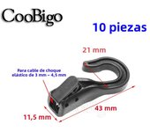 1set Heavy Duty Elastic Bungee Shock Cord Strap Stretch Plastic Hook for Car Luggage Tent Kayak Boat Canoe Bikes Rope Tie