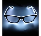 1PC Flashing EL Wire Led Glasses Luminous Party Decorative Lighting Classic Novelty Gift Bright LED Light Up Party SunGlasses