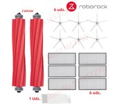 Roborock S7 S70 S75 S7Max s7MaxV T7S Plus Main Side Brush Mops Cloths HEPA Filter Kit Robotic Vacuum Cleaner Accessories