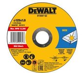 DEWALT Set de 10 Discos de Corte DEWALT Ø125x1mm para Ref. Acero Inoxidable - 84571 Disco de corte Accesorios y Recambios de Herramientas Discos de Corte