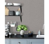 Muestra DIN A4 de Papel pintado vinílico lavable imitación tela de lino textura en relieve - Chiron Linen 681654 de GAULAN