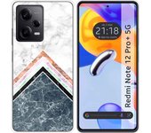 Funda Silicona para Xiaomi Redmi Note 12 Pro+ Plus 5G diseño Mármol 05 Dibujos