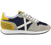 Zapatilla Hombre Munich Massana 573 Azul Gris