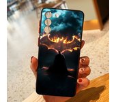 Comics Batmans Superhero For Samsung S23 S22 S21 Ultra S20 FE S10 S9 Plus Lite 4G 5G Frosted Translucent Phone Case Cover
