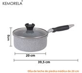 Durable Stone Frying Pan28/26/24/20cm Wok Non-stick Pan Skillet Cauldron Induction Cooker Pans Pancake Egg Gas Stove Home