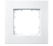 Marco 1 elemento 90x90mm en blanco polar | Siemens Delta MIRO 5TG11110WH