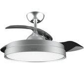 VENTILADOR TECHO CECOTEC 05994 ENERGYSILENCE AERO 4280 INVIS. STEEL 40W 106CM