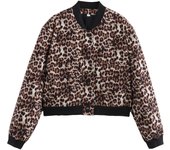 2024 Fashion Women's Bomber Jacket Women's Leopard Jacket Coat Spring Autumn Women's Chic Streetwear Jacket Tops