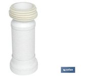 Manguito de Conexión Extensible Cofan para Inodoro Ø110 - 120 Mm