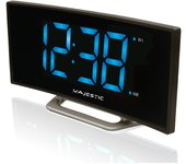 Reloj Despertador Inteligente Morning, Plástico, Negro, 4x8,7x17,1 cm