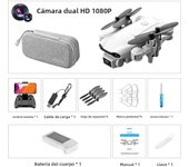 4DRC V9 Mini Drone with 4K 1080P HD Camera WiFi FPV RC Drones Air Pressure Altitude Hold Foldable Quadcopter Dron Gift Toys Gray