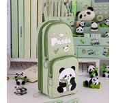 Cute Cartoon Capybara Pencil Case Unique Large Capacity Pencil Bag Aesthetic Stationery Fashion Durable Zipper Pencil Pouch
