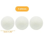 Wool Dryer Balls Fabric Virgin Reusable Softener Laundry 5cm Dry Kit Ball Practical Home Washing Balls Wool Dryer Balls